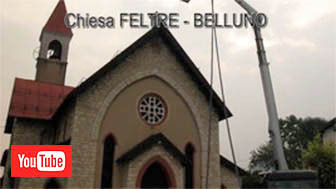 ﻿BELLUNO - Come isolare il tetto di una chiesa con la fibra di cellulosa 2005