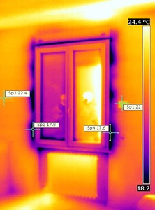 ﻿Monitoraggio termico comparato fra due abitazioni,